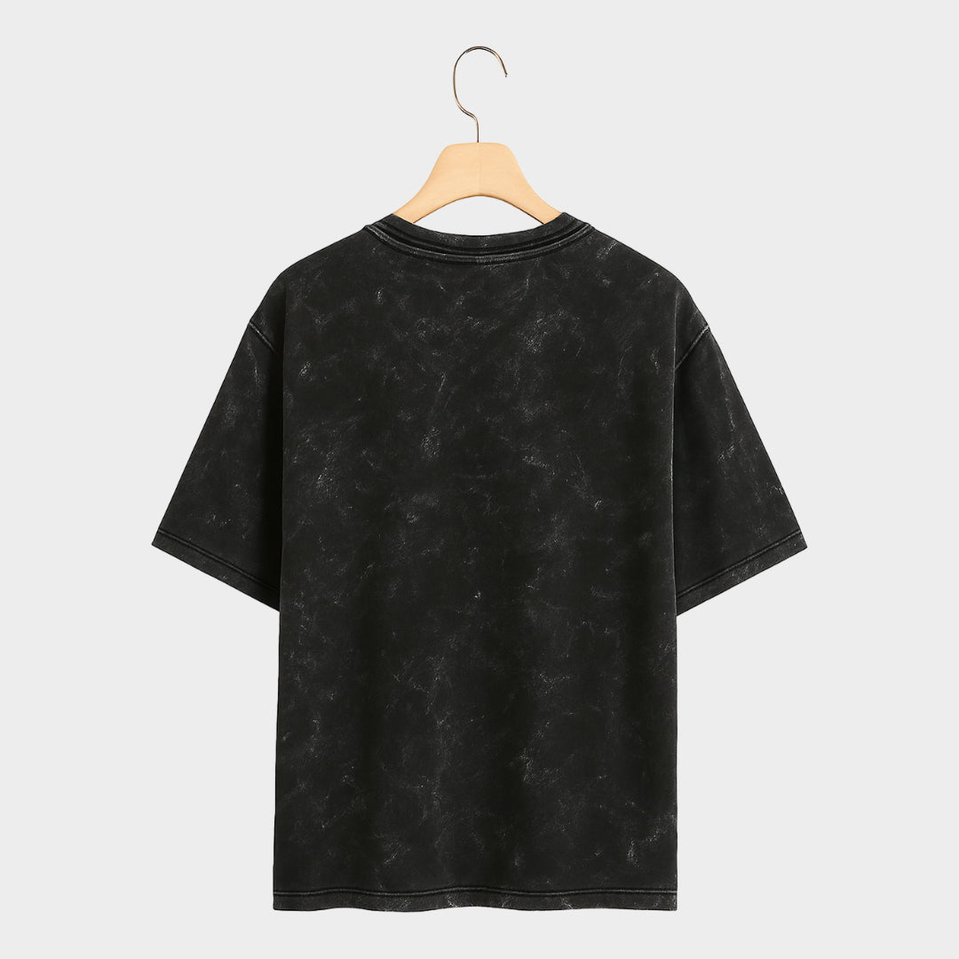 Dewleaf Acid Washed Oversized T Shirt