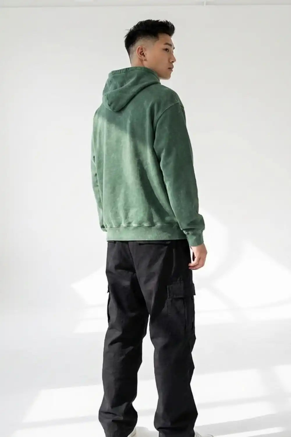 Sprig Acid wash hoodie