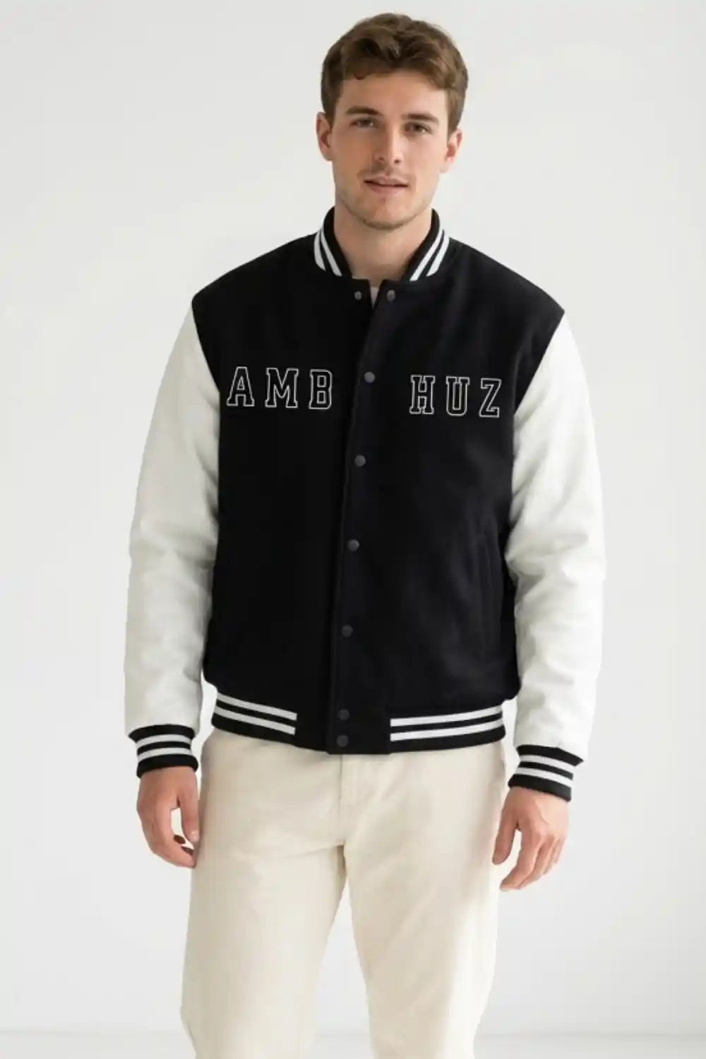 Whole Mark Varsity Jacket