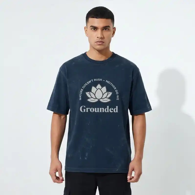 BluRoot Acid Wash Oversized T Shirt
