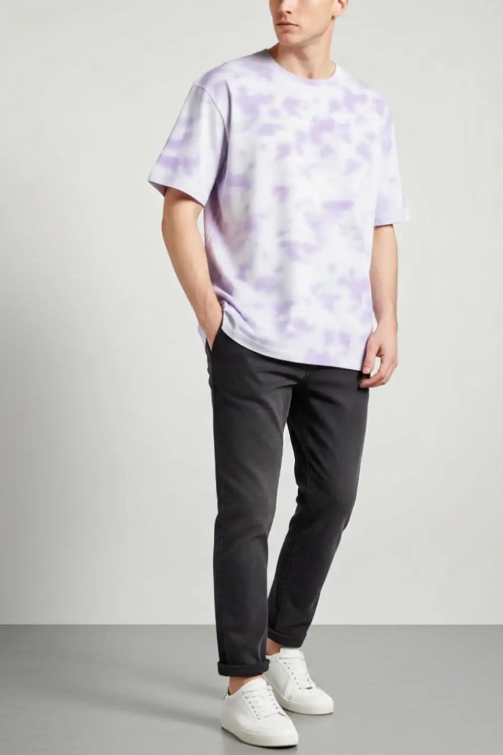 Lavender Classic Tie Dye Tee