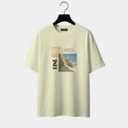 Linear Flow Oversized T-Shirt