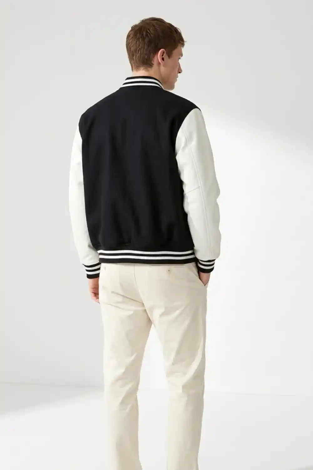 Whole Mark Varsity Jacket