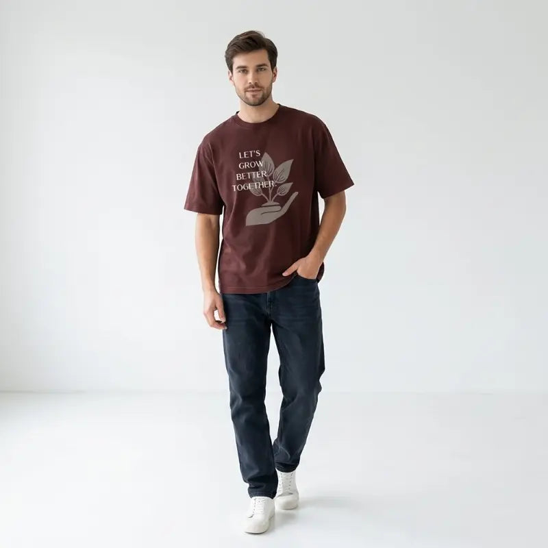RoonRise Acid Wash Oversized T Shirt