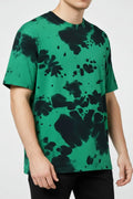 Spotted Green Classic Tie Dye Tee