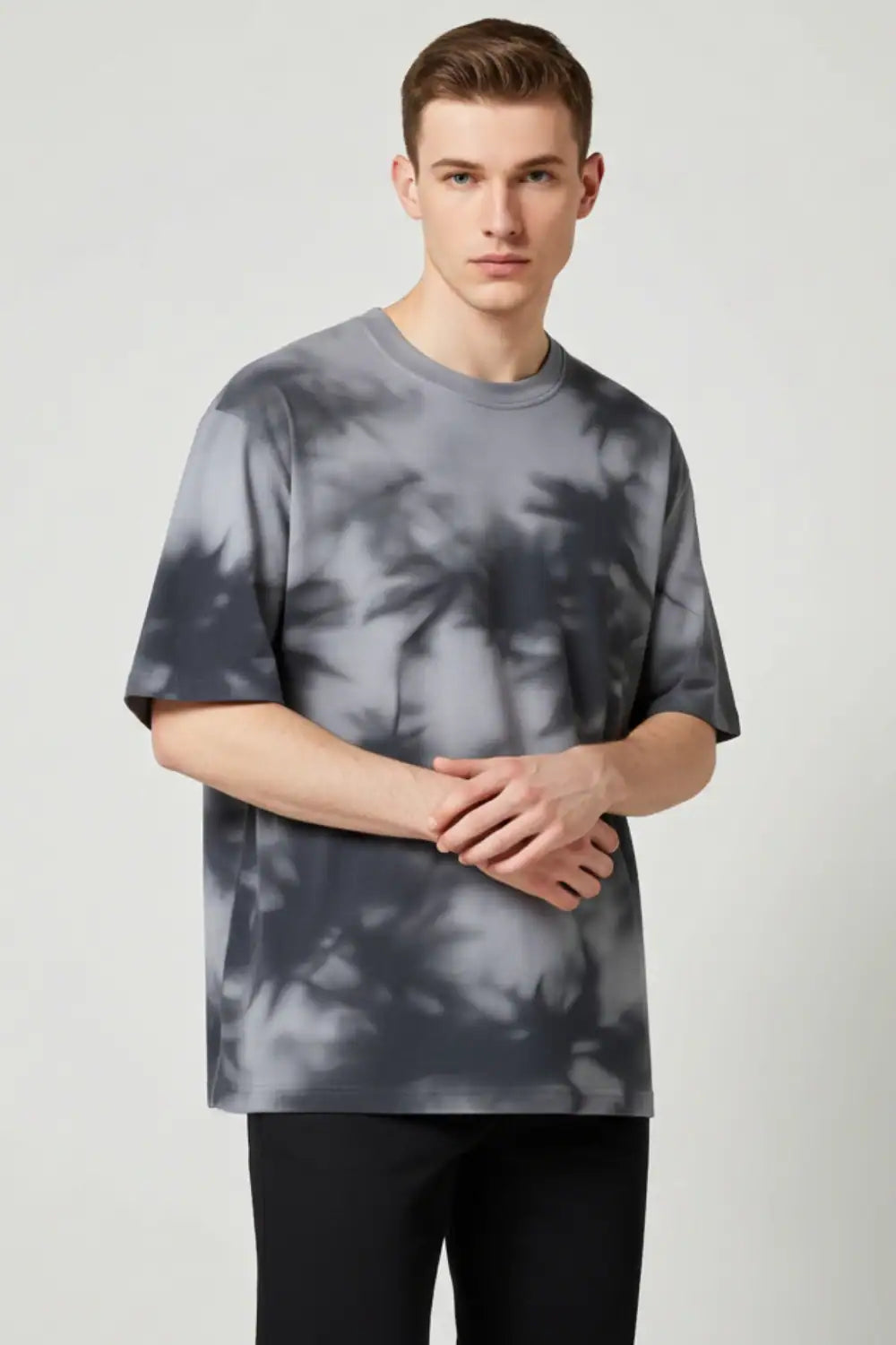 Wild Black Classic Tie Dye Tee