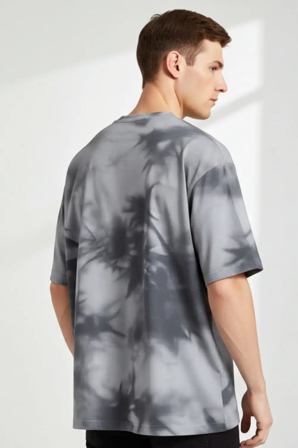 Wild Black Classic Tie Dye Tee