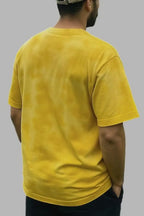 Yellow Classic Tie Dye Tee