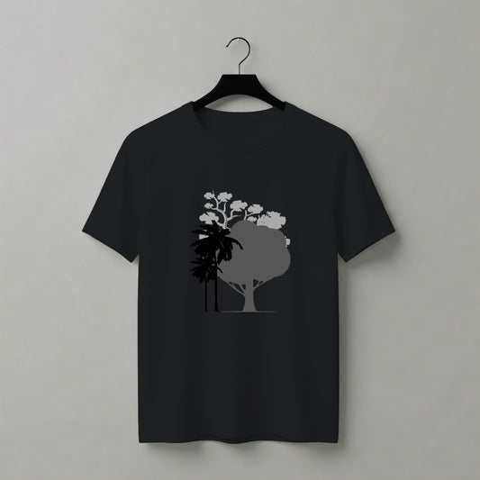 Bold like Nature - Essential T-shirt in Black Color