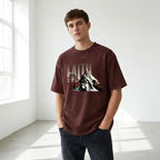 Earthcore Acid Wash Oversized Tee