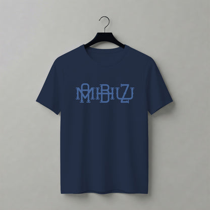Ambhuz – Essential Graphic T-shirt in Navy Blue color