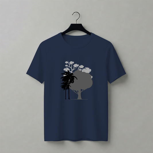 Bold like Nature - Essential T-shirt in Navy Color
