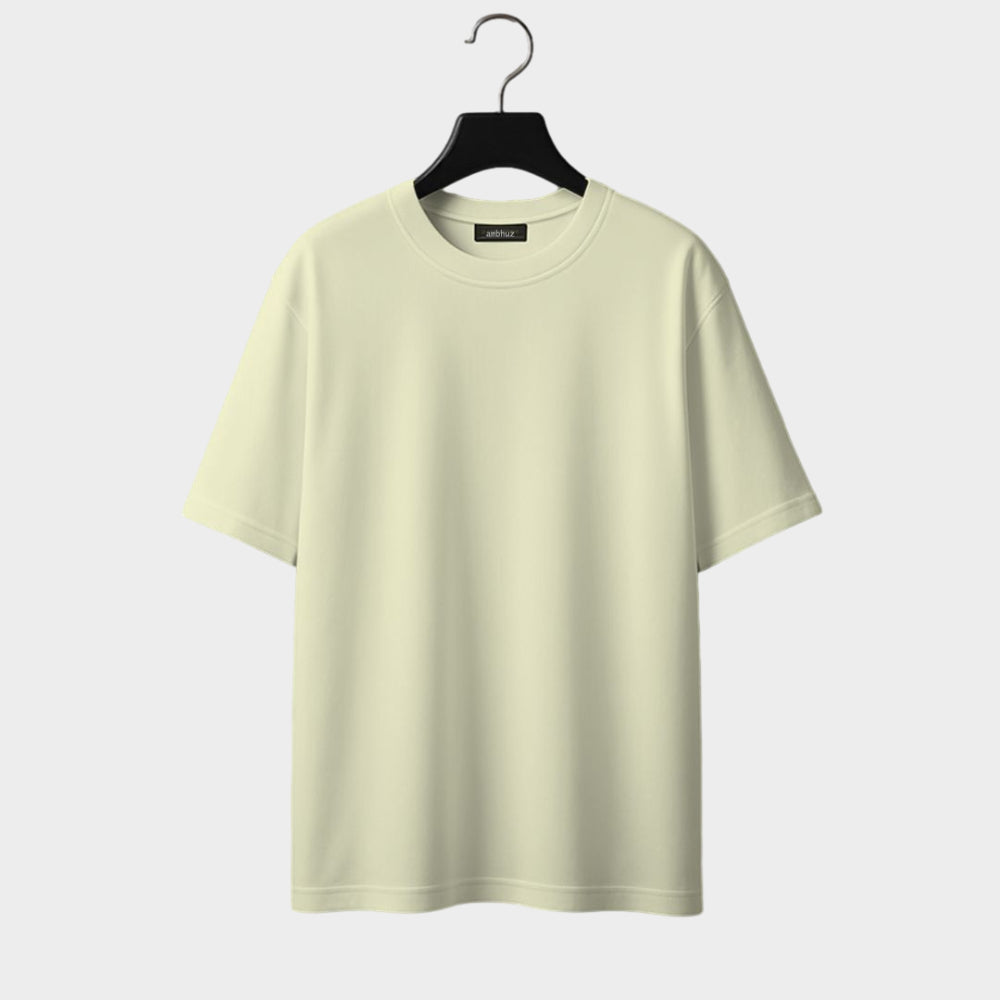 Off-white Naturally Bold back Print - Oversized T-Shirt