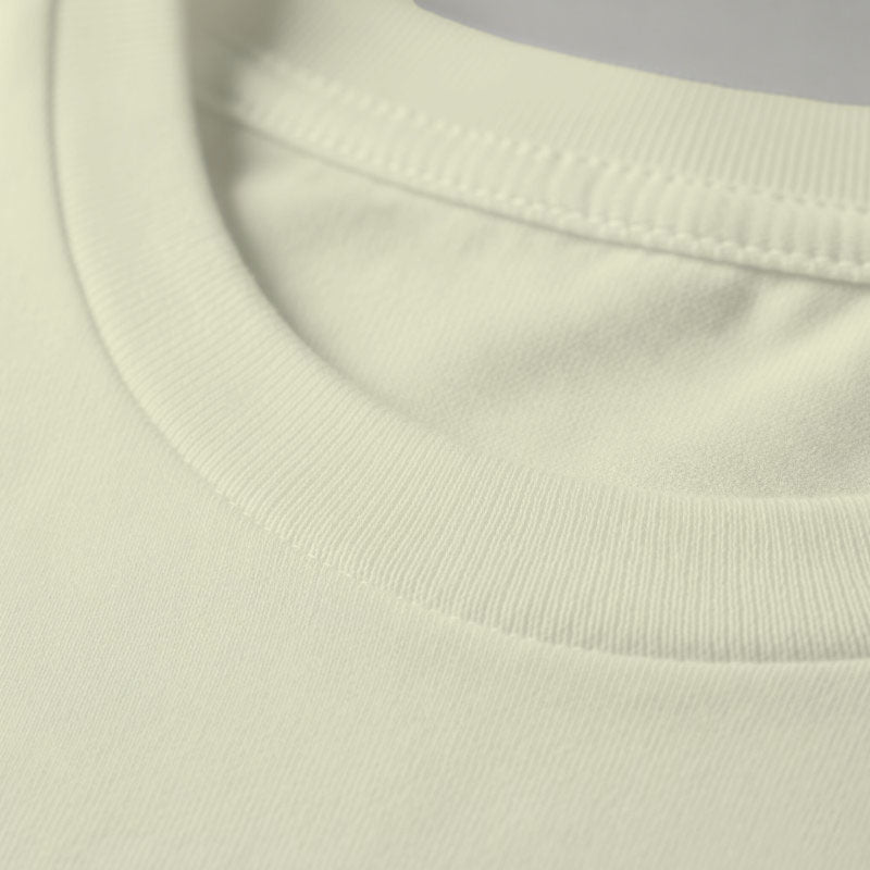 Off-white Naturally Bold back Print - Oversized T-Shirt