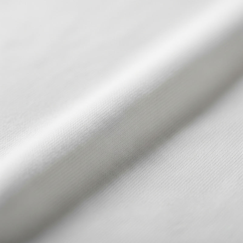 White Soft Bloom - Oversized T-Shirt